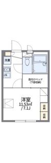 レオパレス清直緒の間取り画像