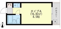 ユナイト山手サンピースの間取り画像