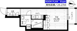 グランドコンシェルジュ都立大学の間取り画像
