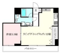 エスペランサ勝山の間取り画像