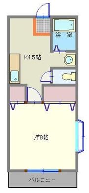 フレンディハイツ小池の間取り画像