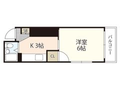 サニー庚午の間取り画像