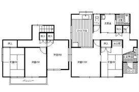 南陽台戸建（T邸）の間取り画像