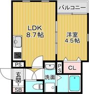 エスポアール正雀本町の間取り画像