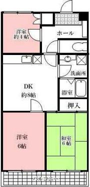 サクシードベル来夢館の間取り画像