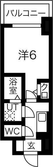 エスリードレジデンス梅田マークスの間取り画像