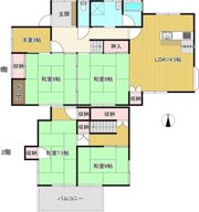 氷見丙1237-7貸家の間取り画像
