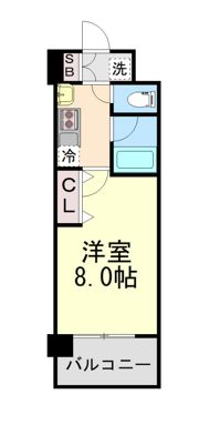 グランビュー六甲の間取り画像