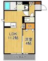 D－ROOM浜町II B棟の間取り画像