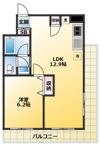 ソーワ梅が丘マンションの間取り画像