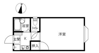 セレクション若松の間取り画像