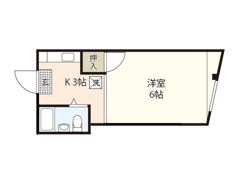 カーサ横川駅前M2の間取り画像