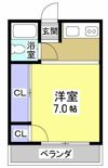 青雲荘の間取り画像