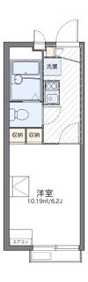 レオパレスメルシー新和Ⅱの間取り画像