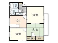 サンフラワーイイダの間取り画像