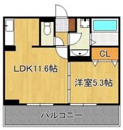 Polonia Wakamatsu B棟の間取り画像