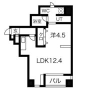 レムナント晩翠の間取り画像