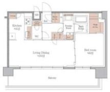 ジオエント梅田北リバーフロントの間取り画像