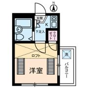 アムス阿佐ヶ谷の間取り画像