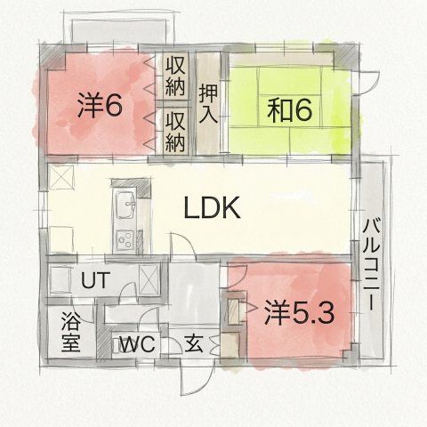間取図