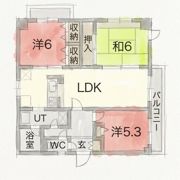 トレ・ビバース上山手公園IIの間取り画像