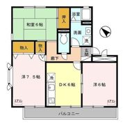 ヴァンベール冨士の間取り画像