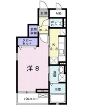 プリズプランタンⅡの間取り画像