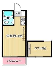 コンフォート東小金井の間取り画像