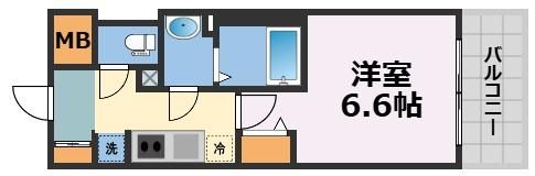 スワンズシティ大阪クレアストの間取り画像