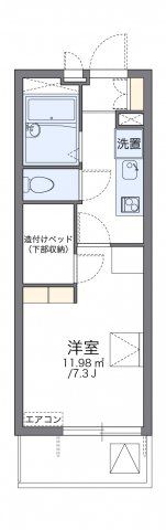 レオパレスBig ハローの間取り画像