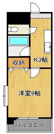 グッタープラッツ緑ヶ丘2番館の間取り画像