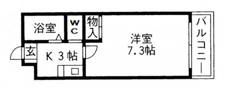 サンヒルズ古市の間取り画像