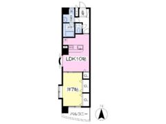 アリスト・インターシティーの間取り画像