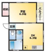 ピュアハウスSS8の間取り画像