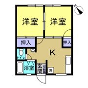 サンシティーAの間取り画像