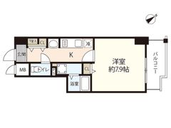 ブランシエスタ河原町の間取り画像