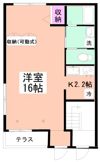 ジャルダン ドゥ 柿木の間取り画像