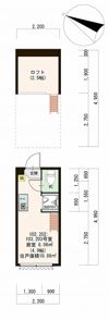 ハーモニーテラス小豆沢Ⅱの間取り画像