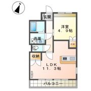 ローズガーデンⅡの間取り画像