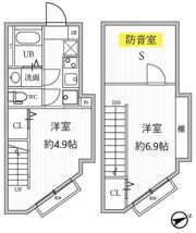 T’s Cuore MUSE 東長崎の間取り画像
