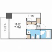クロスレジデンス大阪新町の間取り画像
