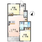 カーサ牛田本町の間取り画像