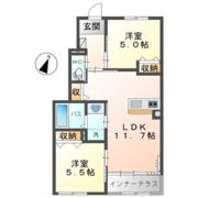 カーサ牛田本町の間取り画像