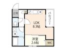 スマイルレジデンス三筋 南館の間取り画像