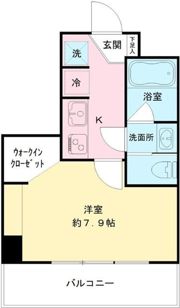 京王目黒マンションの間取り画像