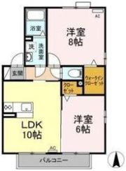 ロイヤルタウン Aの間取り画像