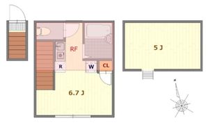 CS国分寺Ⅱの間取り画像