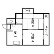 ハイツことぶき 2番館の間取り画像