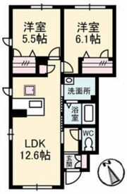 Green Leaf せせらぎの間取り画像