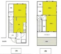 市川市平田戸建の間取り画像